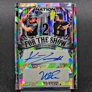 2025 1/10 Konnor Griffin & Wyatt Sanford 2 For the Show Duo Autos Top Prospects